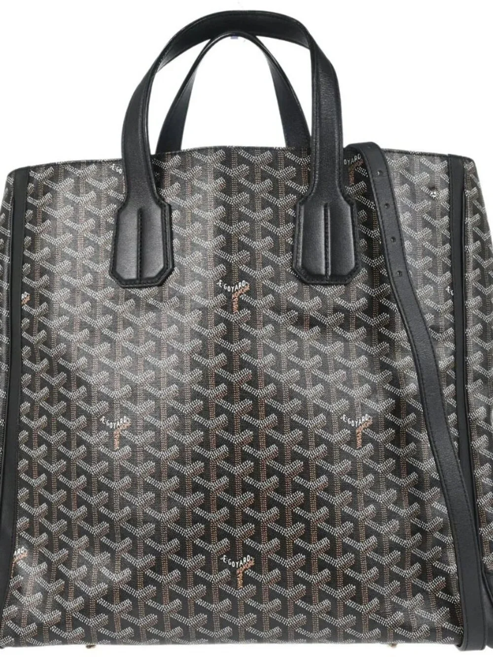 Goyard Black Sac Voltaire 2way Tote Handbag AAS020146 197983